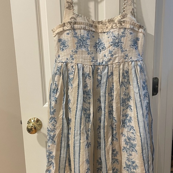 Agua Bendita Floral Print Dress - Picture 1 of 7